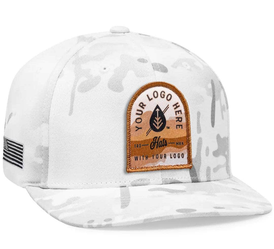 Yupoong 6089MC – High-Profile Snapback Multicam® Hat | Custom Hats with Your Logo in Bulk-Dekni-Creations