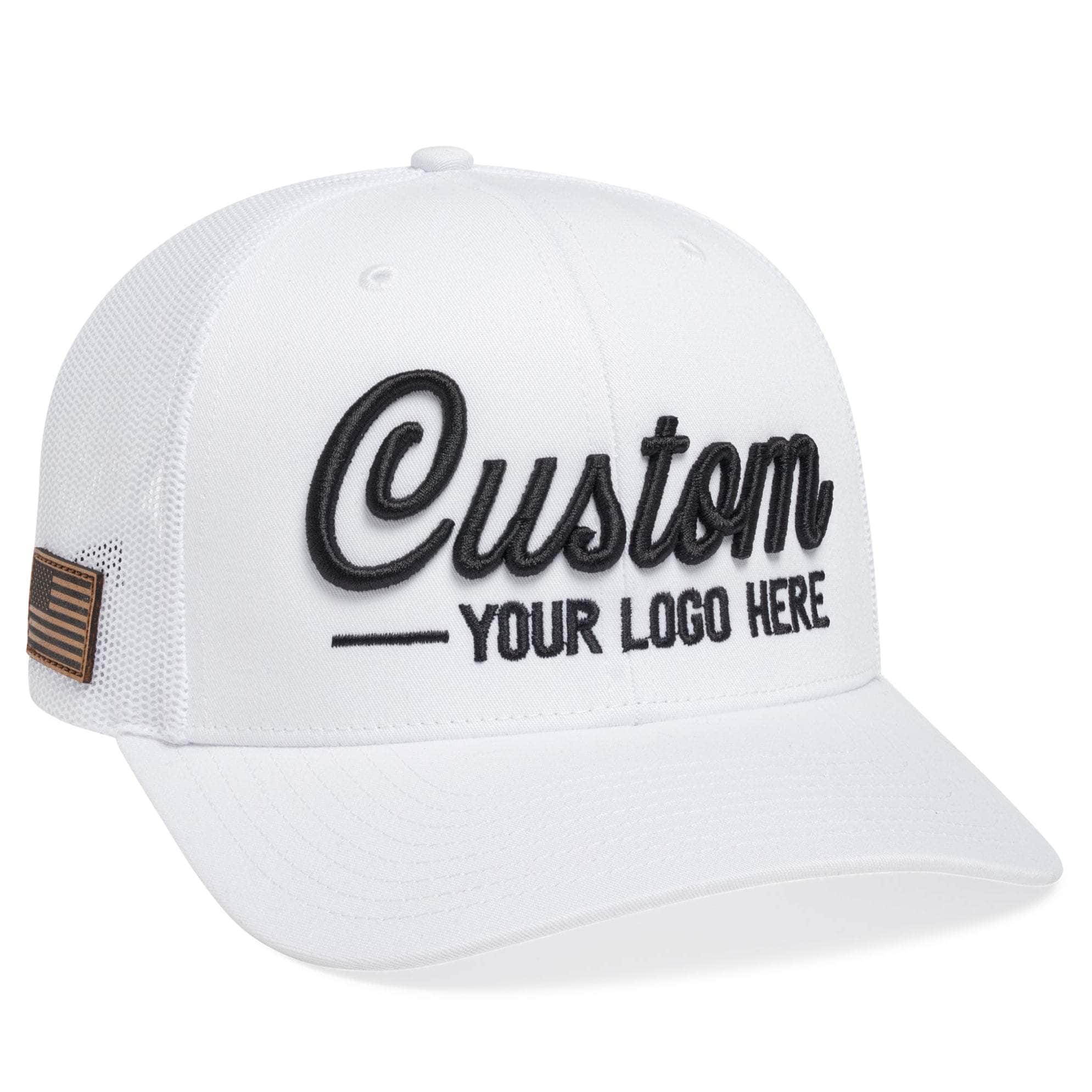 Logo Wholesale Custom Embroidered Hats Custom Printed Trucker Hats