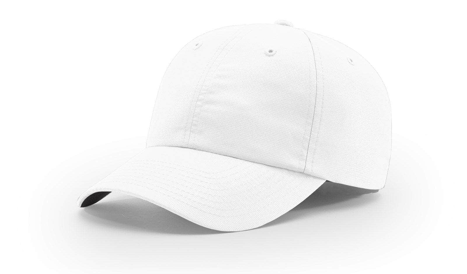 Richardson 220 – Lightweight Performance Baseball Dad Hat with UPF 35 | Custom Hats with Your Logo in Bulk-White-Dekni-Creations