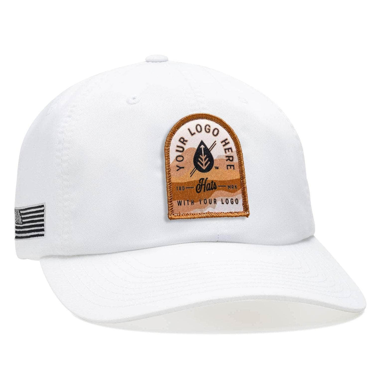 Richardson 254RE – Ashland Sustainable Recycled Polyester Dad Hat | Custom Hats with Your Logo in Bulk-Dekni-Creations