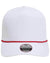 Imperial 5054 Wrightson – Sustainable Recycled Rope Hat | Custom Hats with Your Logo in Bulk-White/Red-Dekni-Creations