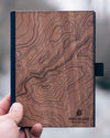 engraved wooden journals 