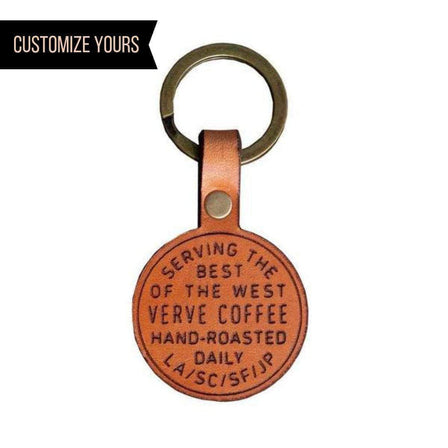 engraved Custom Leather KeyChain in bulk by dekni creations