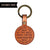 engraved Custom Leather KeyChain in bulk by dekni creations