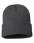 customizable charcoal custom sp12 Sportsman 12" Solid Winter Knit Beanie Stocking Cap