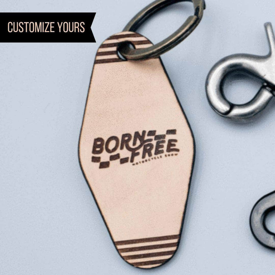 Custom leather keychain keyholder personalized minimal black – MIMIKRI  Design