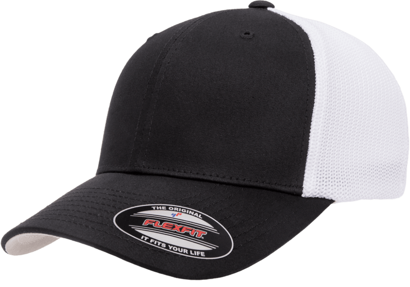 With Custom Flexfit Patch Creations - Hats | Your Dekni Trucker Bulk 6511 Logo