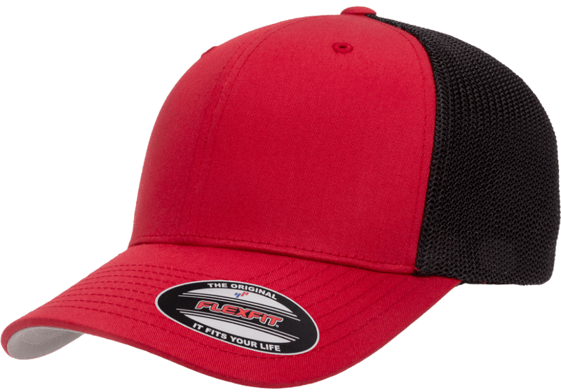 Bulk Custom Patch Dekni Creations Logo - Flexfit Your Hats 6511 | Trucker With