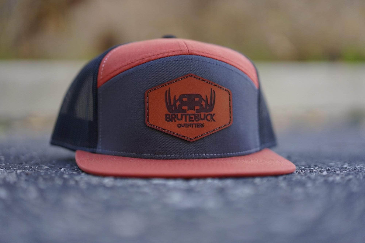 Custom 7-Panel Flat Bill Trucker Hat | Bulk Pricing | Dekni
