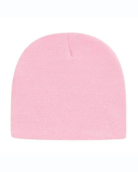 Cap America TKN28 – Made in USA Beanie | Custom Beanies with Your Logo in Bulk-Pink-Dekni-Creations
