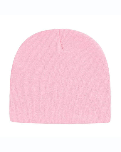 Cap America TKN28 – Made in USA Beanie | Custom Beanies with Your Logo in Bulk-Pink-Dekni-Creations