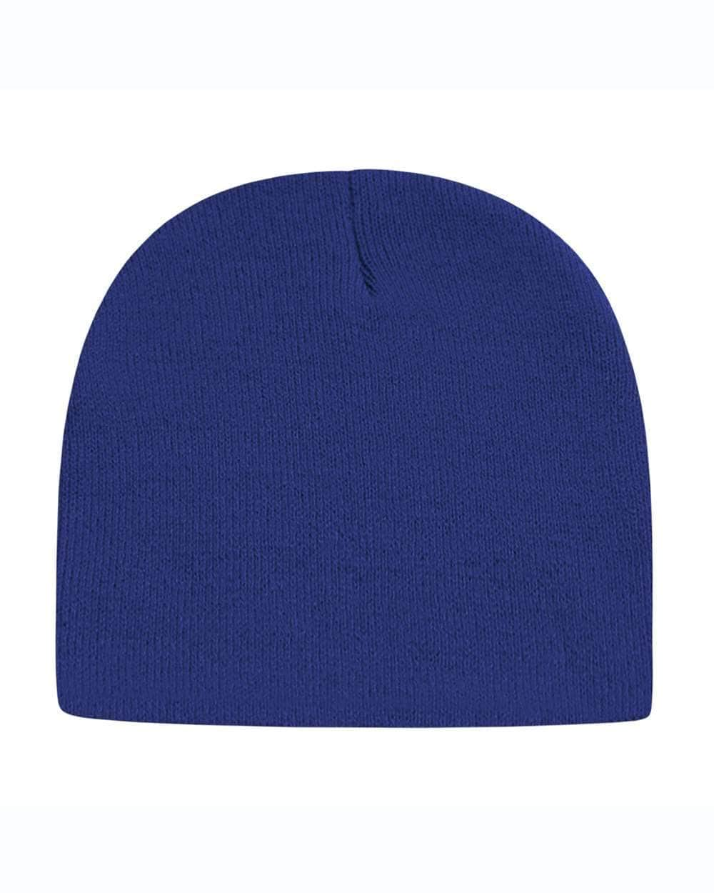 Cap America TKN28 – Made in USA Beanie | Custom Beanies with Your Logo in Bulk-True Royal-Dekni-Creations