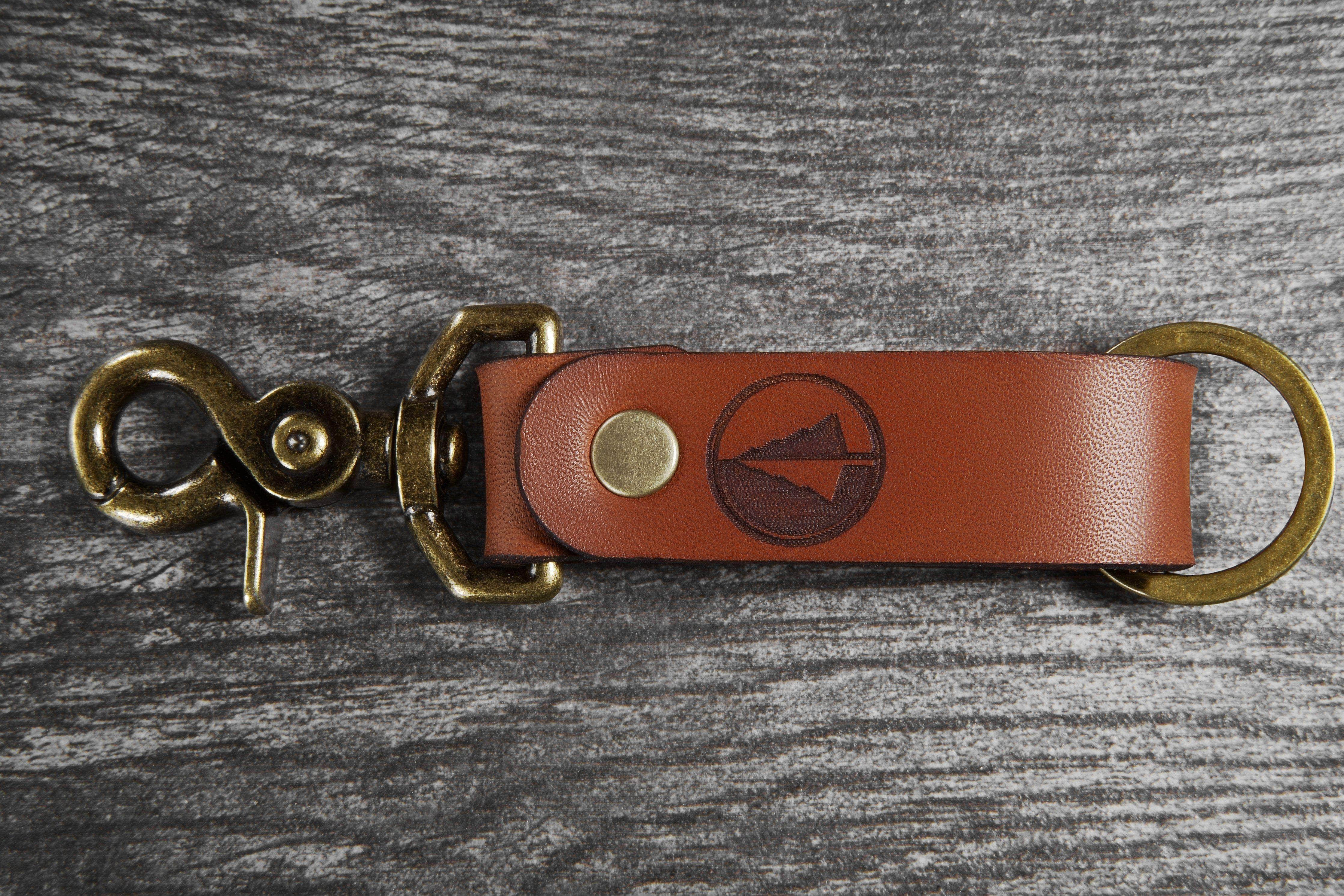 Classic Leather Keychain Fobs | Custom Keychains With Your Logo in Bulk-Dekni-Creations