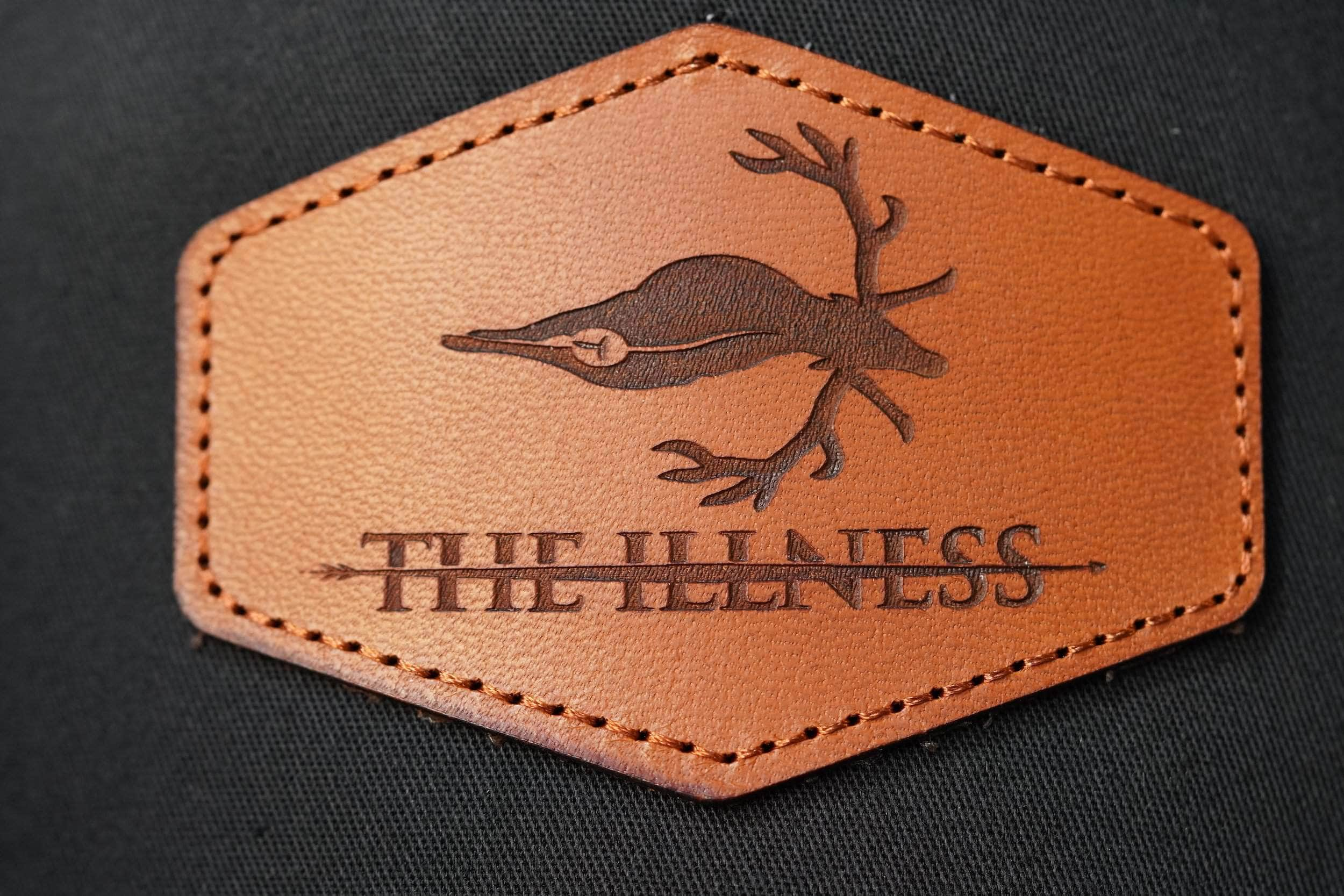 Custom Engraved Leather Patches | Quality Full Grain Non-Toxic Veg Tan Leather-Dekni-Creations