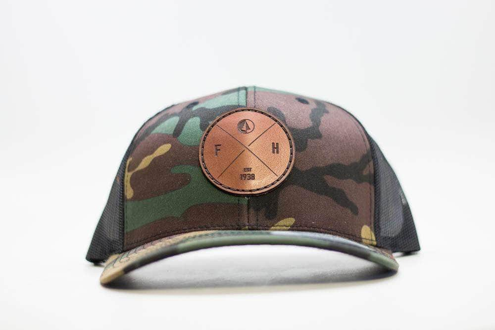 leather patch caps