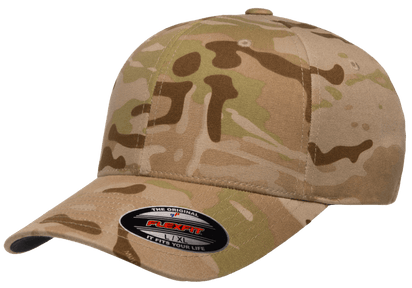 Flexfit 6277MC – Multicam Baseball Cap | Custom Hats with Your Logo in Bulk-Multicam Arid/Tan-Dekni-Creations
