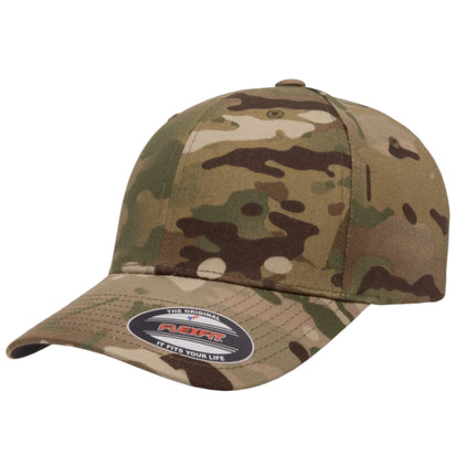 Flexfit 6277MC – Multicam Baseball Cap | Custom Hats with Your Logo in Bulk-Multicam-Dekni-Creations