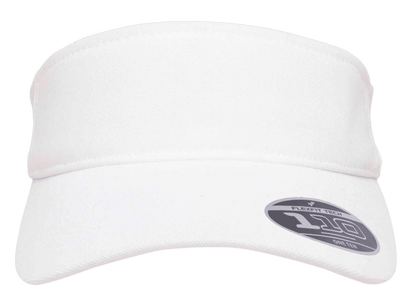 Flexfit 8110 – Performance Visor | Custom Visors with Your Logo in Bulk-White-Dekni-Creations