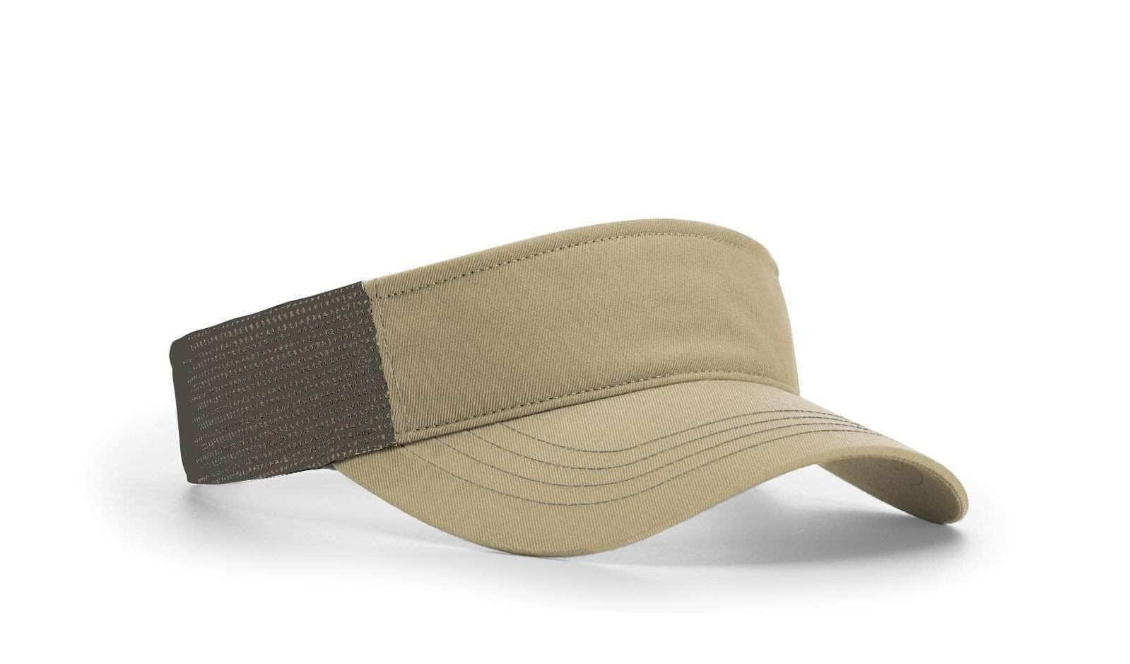 khaki Richardson 712 Trucker Visor