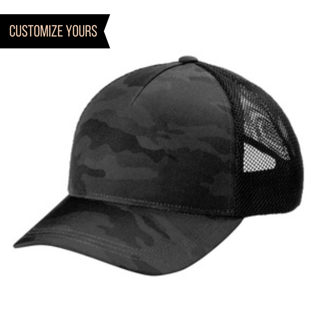 OG603 OGIO Fusion Recycled Trucker Snapback Hat Wholesale and bulk Custom with Your Logo