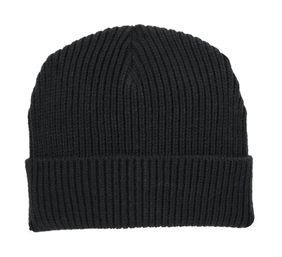 Port Authority C908 – Watch Cap Beanie | Custom Beanies with Your Logo in Bulk-Black-Dekni-Creations