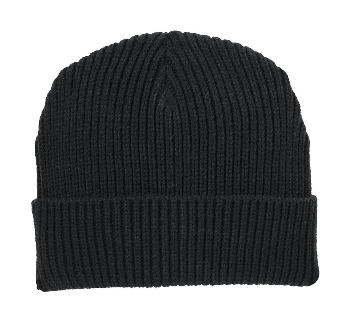 Port Authority C908 – Watch Cap Beanie | Custom Beanies with Your Logo in Bulk-Black-Dekni-Creations