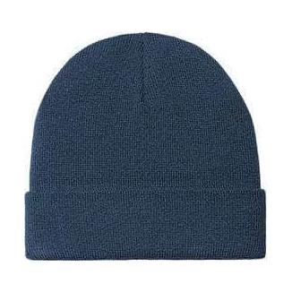 Port Authority C939 – Marled Knit Cuff Beanie | Custom Beanies with Your Logo in Bulk-Dress Blue Navy-Dekni-Creations