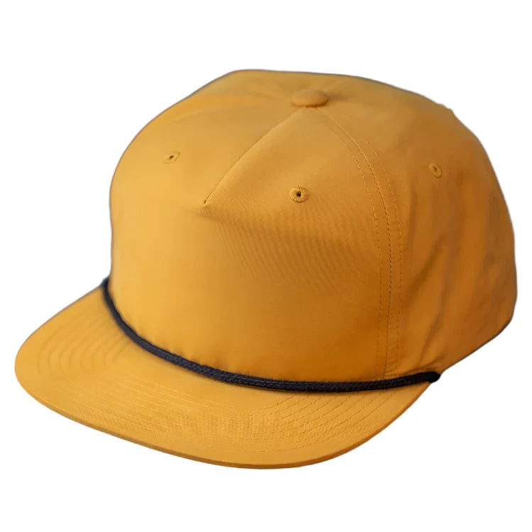 Private Label C55-N – Pinch Front Grandpa Flat Bill Rope Hat | Custom Hats with Your Logo in Bulk-Biscuit-Dekni-Creations