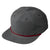 Private Label C55-N – Pinch Front Grandpa Flat Bill Rope Hat | Custom Hats with Your Logo in Bulk-Charcoal/Burgundy-Dekni-Creations