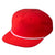 Private Label C55-N – Pinch Front Grandpa Flat Bill Rope Hat | Custom Hats with Your Logo in Bulk-Red-Dekni-Creations