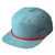 Private Label C55-N – Pinch Front Grandpa Flat Bill Rope Hat | Custom Hats with Your Logo in Bulk-Seafoam/Red-Dekni-Creations