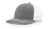 Richardson 112 Youth – Snapback Trucker Hat | Custom Hats with Your Logo in Bulk-Heather Grey/White-Dekni-Creations