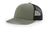 Richardson 112RE – 100% Recycled Polyester Trucker Hat | Custom Hats with Your Logo in Bulk-Loden/Black-Dekni-Creations