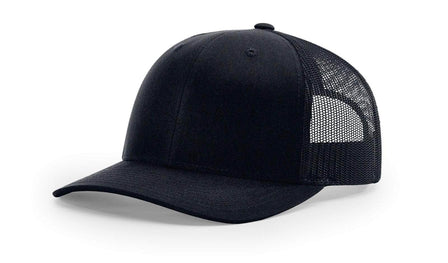 Richardson 112RE – 100% Recycled Polyester Trucker Hat | Custom Hats with Your Logo in Bulk-Navy-Dekni-Creations
