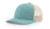 Richardson 115CH – Low-Profile Heathered Trucker Hat | Custom Hats with Your Logo in Bulk-Green Teal Heather/Birch-Dekni-Creations