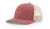 Richardson 115CH – Low-Profile Heathered Trucker Hat | Custom Hats with Your Logo in Bulk-Red Heather/Birch-Dekni-Creations