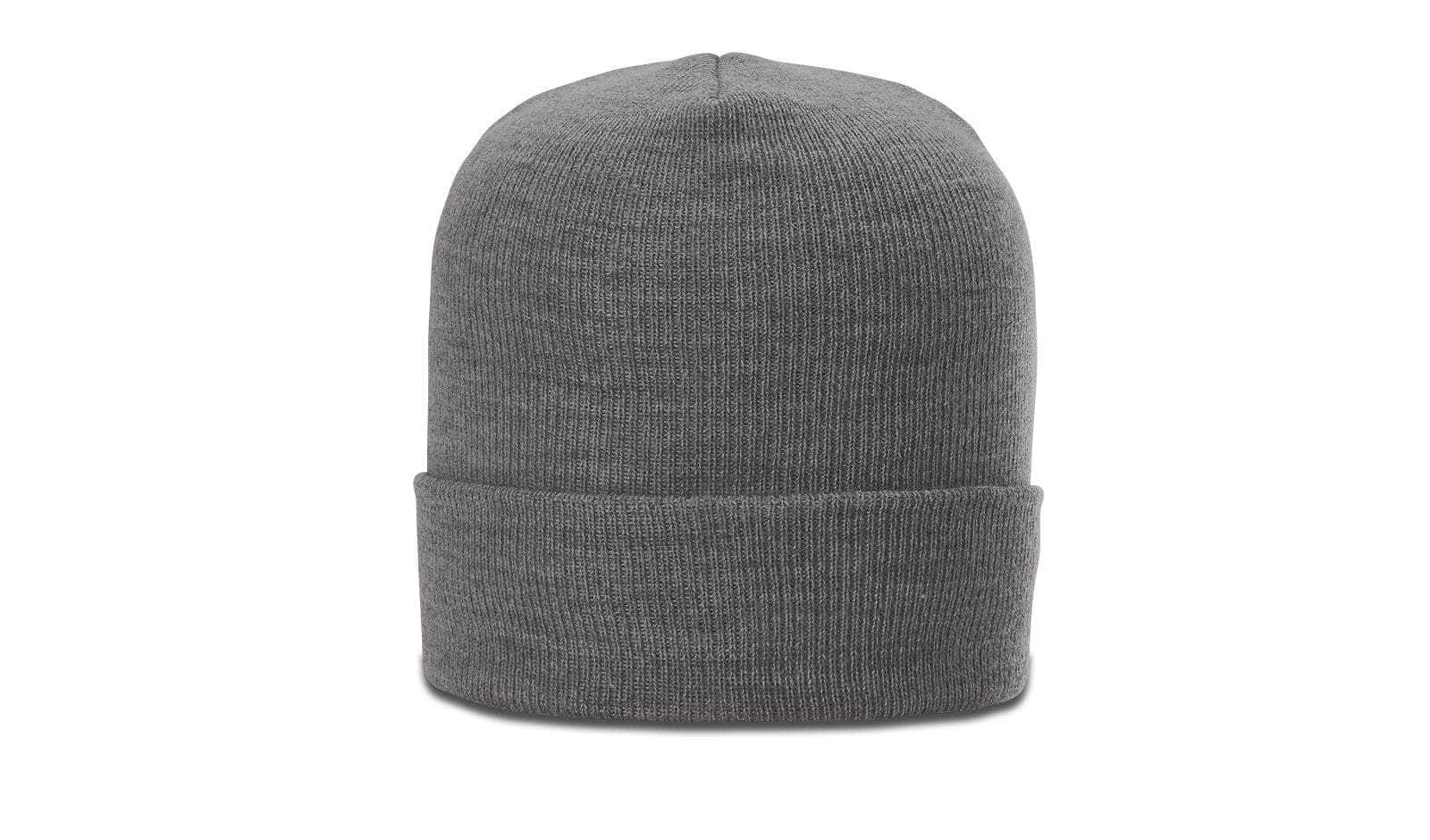 Richardson 139RE – Recycled Knit Beanie | Custom Beanies with Your Logo in Bulk-Charcoal-Dekni-Creations