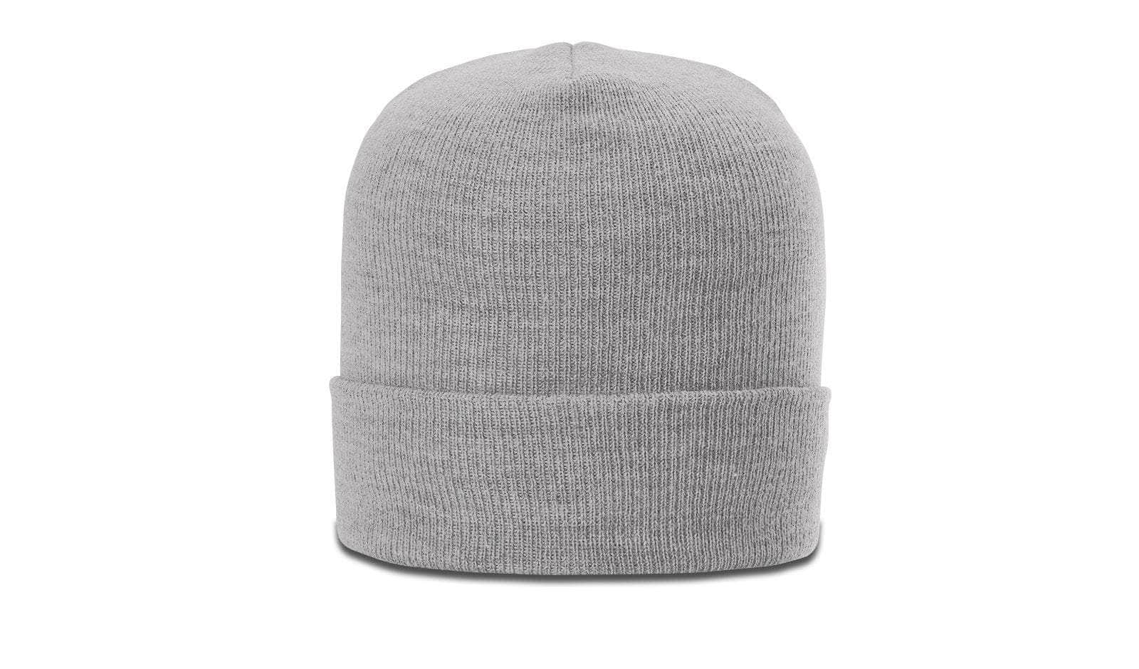 Richardson 139RE – Recycled Knit Beanie | Custom Beanies with Your Logo in Bulk-Heather Grey-Dekni-Creations