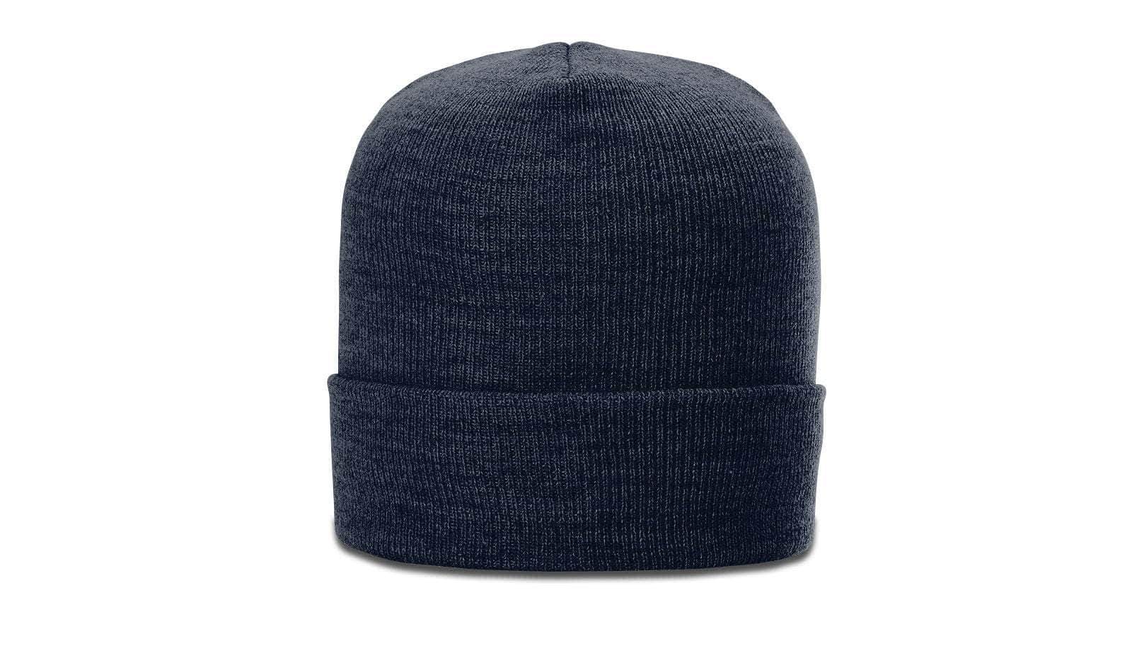 Richardson 139RE – Recycled Knit Beanie | Custom Beanies with Your Logo in Bulk-Navy-Dekni-Creations