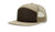 Richardson 168 – 7-Panel Flat Bill Trucker Hat | Custom Hats with Your Logo in Bulk-Brown/Khaki 168-Dekni-Creations