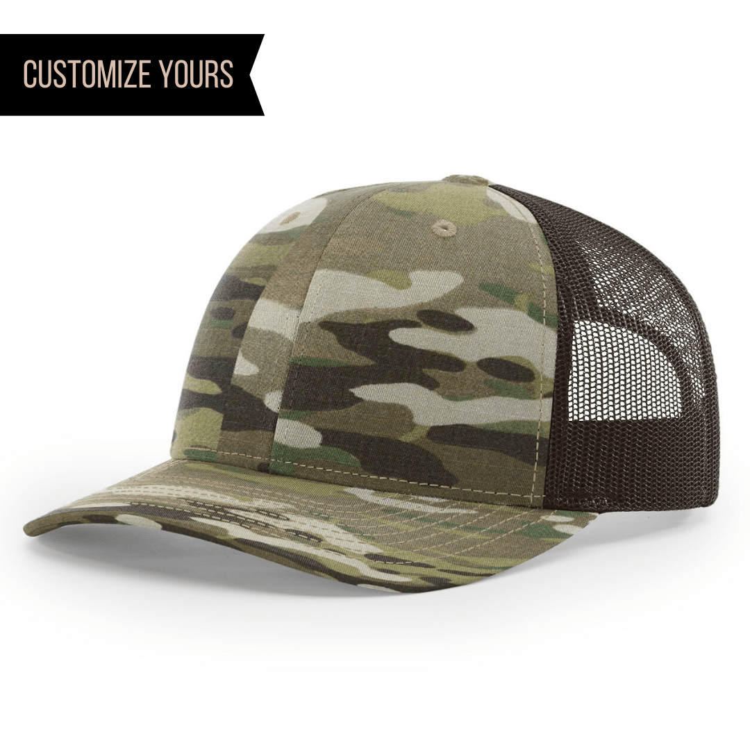 Richardson 862 – Multicam Camo Trucker Hat | Custom Hats with Your Logo in Bulk-MULTICAM ORIGINAL/COYOTE BROWN-Dekni-Creations