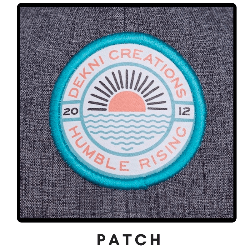 STEP 2: SELECT HEADWEAR DECORATION-Patch-Dekni-Creations