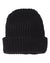 Sportsman SP90 – Chunky Knit Extra Thick Beanie | Custom Beanies with Your Logo in Bulk-Black-Dekni-Creations