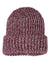 Sportsman SP90 – Chunky Knit Extra Thick Beanie | Custom Beanies with Your Logo in Bulk-Maroon/Natural-Dekni-Creations