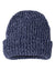 Sportsman SP90 – Chunky Knit Extra Thick Beanie | Custom Beanies with Your Logo in Bulk-Navy/White SP-Dekni-Creations