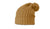 caramel custom winter hats with logo on richardson 143 pom pom beanie in bulk