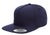 Yupoong 5089M – High-Profile 5-Panel Flat Bill Snapback Hat | Custom Hats with Your Logo in Bulk-Navy-Dekni-Creations