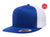 Yupoong 6006(T) – High Profile Flat Bill Trucker Hat | Custom Hats with Your Logo in Bulk-Royal/White-Dekni-Creations