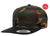 Yupoong 6089 Camo (CM/TC) – High-Profile Snapback Hat | Custom Hats with Your Logo in Bulk-Green Camo/Black-Dekni-Creations