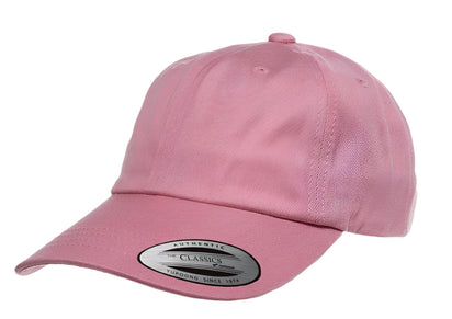 Yupoong 6245CM – Cotton Dad Hat | Custom Hats with Your Logo in Bulk-Pink-Dekni-Creations